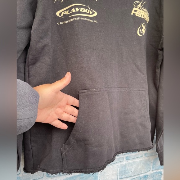 Homme + Femme x Playboy hoodie size medium - Picture 2 of 11